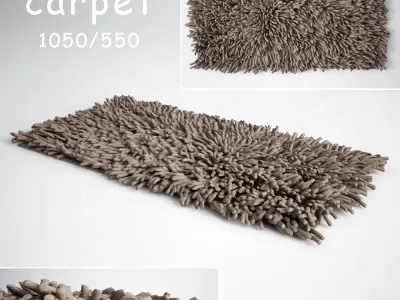 Knitted Carpet 3D model