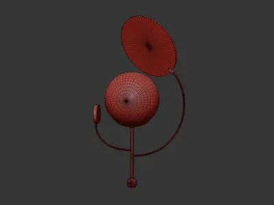 Colorful Wall Lamp by Thomas Dariel 3D model