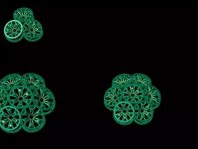 Pendant Set 12 3D print model purchase