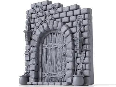 Fairy Door 3D print model
