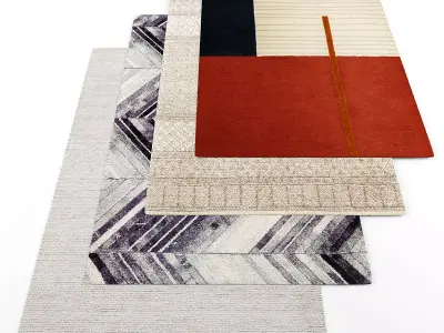 Rugs set254 3D model