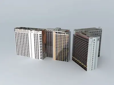 The Sultan Hotel Jakarta 3D model