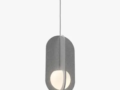 Quadrant Ceiling Suspended PBR 3D model