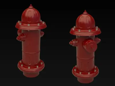Fire Hydrant 3D model