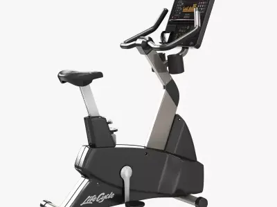 Life Fitness Integrity Series Upright Lifecycle 3D model