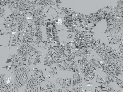 Edinburgh Streets and Buildings 3D model