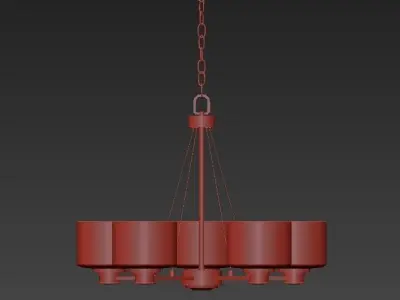 NUVO chandealier 3D model