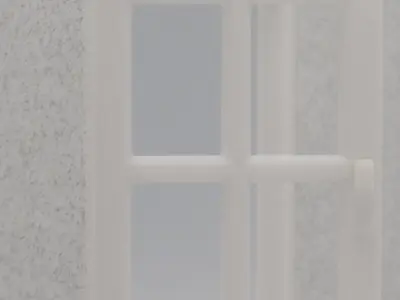 Functional Single window style 2 multi-color and multi-material  3D print model