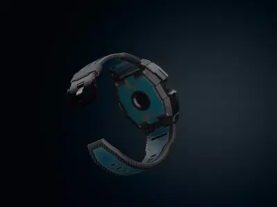 Core Link X - Tactical Radio and Smartwatch Bundle Low-poly 3D model