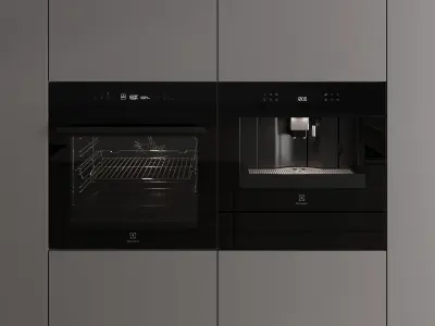 Kitchen set 09 3D model