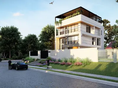 QD House - Architectural 3D model