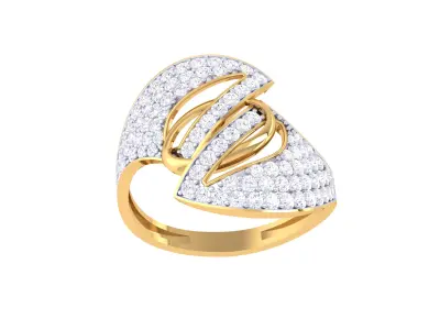  Women Ring MTL 3dm STL OBJ FBX Details 3D print model 43