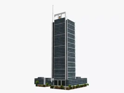 275 George Street Low-poly 3D model