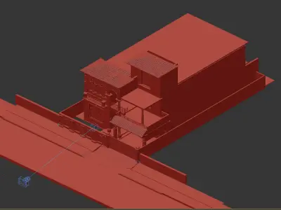 Spanish Style House 3D model