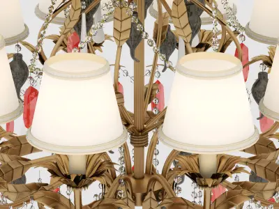 Pataviumart chandelier 3D model