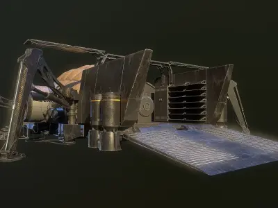 Mars Station 3D model