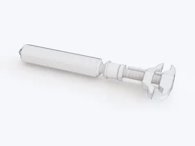 Old style tool 3D model
