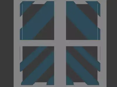 Doors Free low-poly 3D model