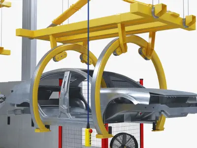  Conveyor Assembly Cars 