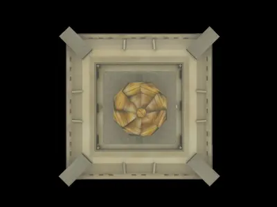 Monas National Monument Indonesian country Low-poly 3D model