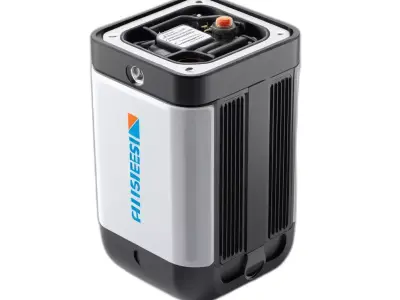 Industrial Electronic Power Unit Device Low-poly 3D model