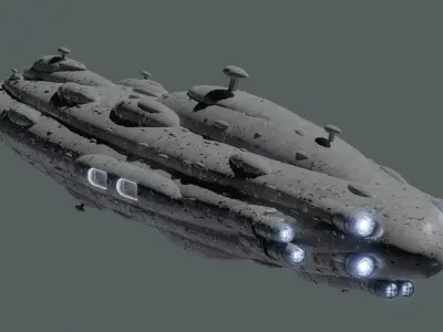 MC80A Home One - Star Wars 3D model