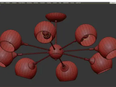 Arte Lamp LAGOS Low-poly 3D model