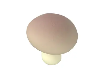 Mushroom v1 001 Low-poly 3D model
