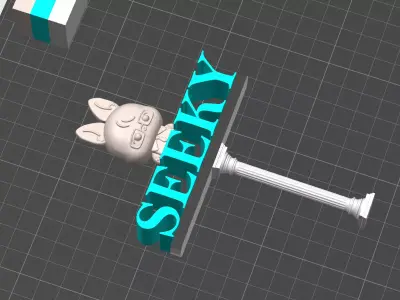 Seeky  Li Pei En support Stick - 3D Printable Free 3D print model