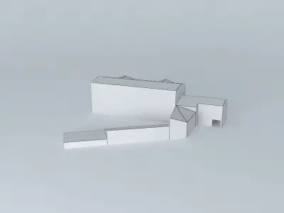 Riga Meness street 5 7 9 Free 3D model