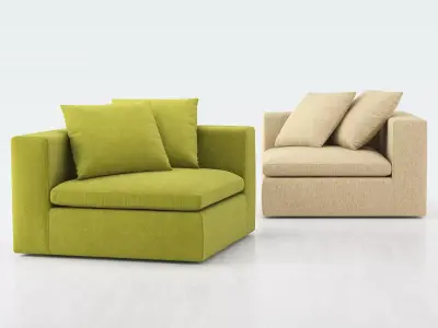 Land Corner 3D model