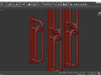 DOUBLE BRASS Low-poly 3D model