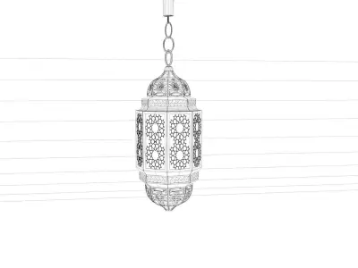 Lantern Islamic 3D model