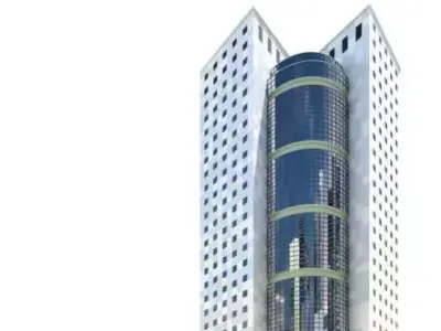 Modern Skyscraper 3D model get