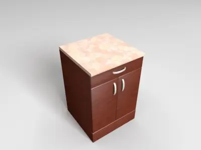 Kitchen cabinets Free 3D model