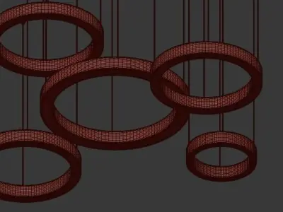 Light Ring Horizontal von 3D model