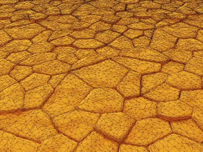 Paving rock 3D model