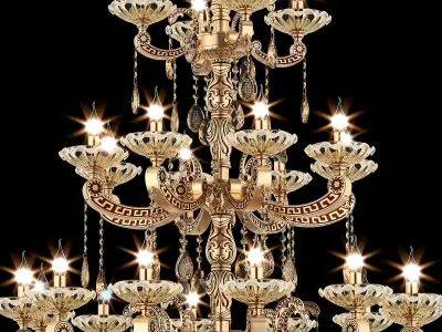 MD 89363-44 Osgona Chandelier 3D model