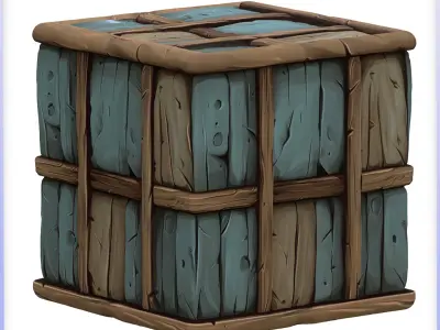 Stylized Wood Seamless Texture Texture 35