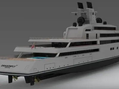  Dragonfly Superyacht 
