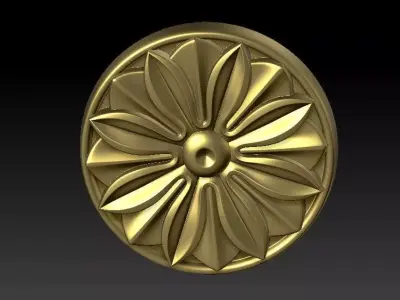 Decorative patterns  architectural  CNC machine output 3D model