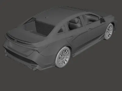 Toyota Avalon Mk5 XX50 TRD 2018 3D print model