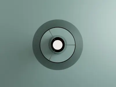 Lamp in loft and minimalist style Free 3D model