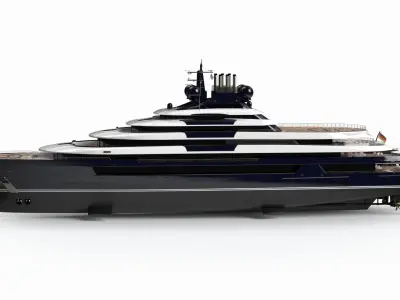  Lurssen Luminance Superyacht Dynamic Simulation 