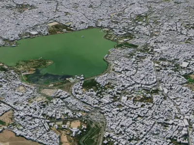 Hyderabad - India 3D model