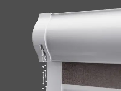 Roller Blinds Set 3D model