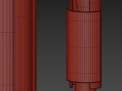 Punt Rio Floor Lamp 3D model