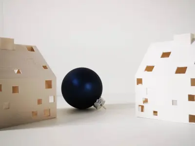 Christmas House architecture 3D print model