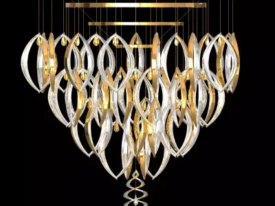 Chandelier Vargov design 3D model