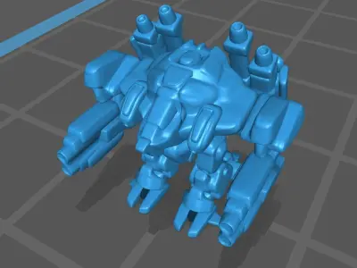 Starcraft Thor 3D print model